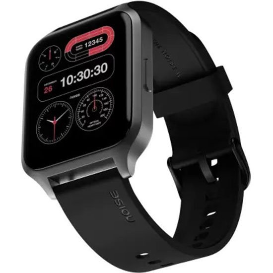 Noise ColorFit Brio Smartwatch  (Black Strap, Regular)